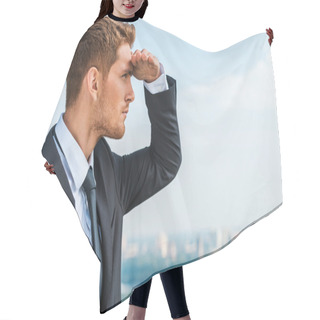 Personality  Looking For New Opportunities Hair Cutting Cape