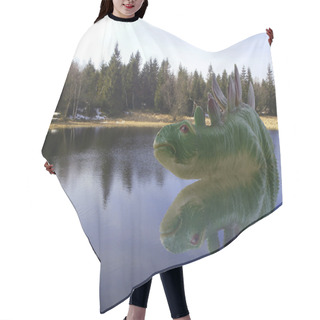 Personality  Lochness Monster Hair Cutting Cape