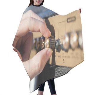 Personality  Hand Controlling Hair Cutting Cape