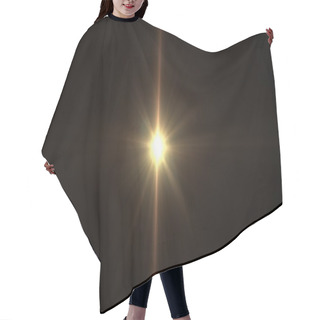 Personality  Spaceship Flare Tail Hair Cutting Cape