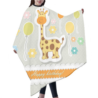 Personality  Romantic Baby Art Toy Hair Cutting Cape