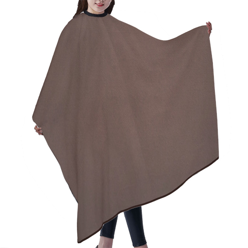Personality  Brown Leather Background Or Texture Hair Cutting Cape