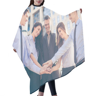 Personality  Together To Success Hair Cutting Cape