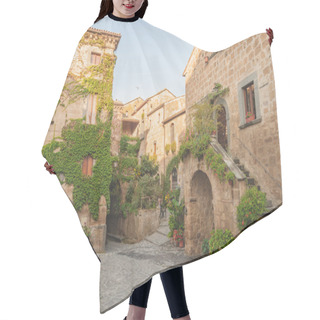 Personality  Small Alley In The Tuscan Village Hair Cutting Cape