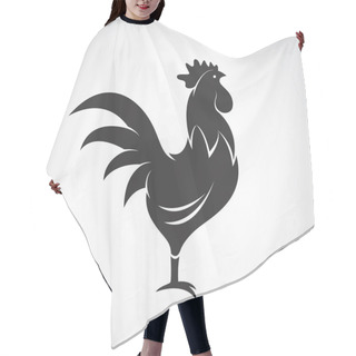 Personality  Vector Image Of An Cock On White Background Hair Cutting Cape