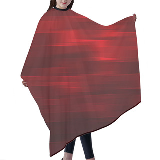 Personality  Red Abstarct Background Hair Cutting Cape