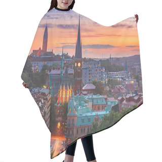 Personality  Aerial View Of Gothenburg, Sweden Hair Cutting Cape