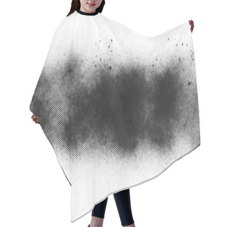 Personality  Spray Particles Vector Texture Overlay Isolated Hair Cutting Cape