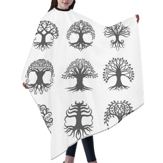 Personality  Variety Of Celtic Tree Set Hair Cutting Cape