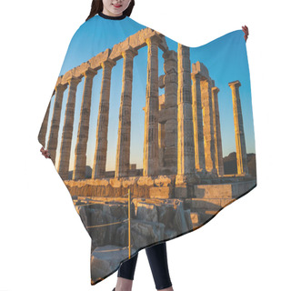 Personality  Sunlight On Ancient Columns Of Parthenon In Athens  Hair Cutting Cape
