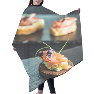 Personality  Tasty Spanish Appetizer Hair Cutting Cape