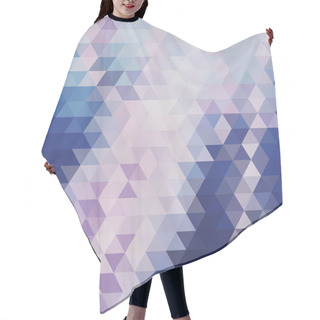 Personality  Retro Pattern Of Geometric Shapes Hair Cutting Cape