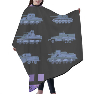 Personality  WW2 American Armour Collection Hair Cutting Cape