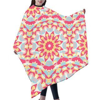Personality  Boho Chic Colorful Pattern Hair Cutting Cape
