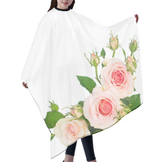 Personality  Violet Blooming Roses Hair Cutting Cape