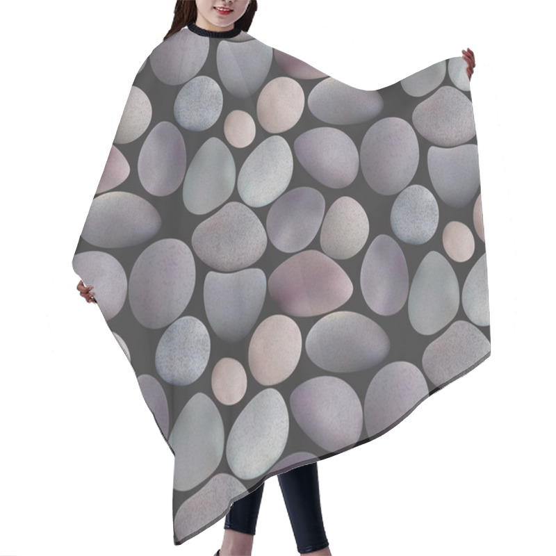 Personality  Sea River Pebbles hair cutting cape