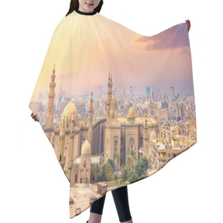 Personality  Dusk Over Cairo And Sultan Hassan Mosque, Egypt Hair Cutting Cape
