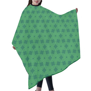 Personality  Celtic Knot Pattern Hair Cutting Cape