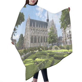 Personality  Brussels - Notre Dame Du Sablon Gothic Church From East And Park Hair Cutting Cape