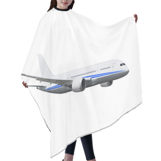 Personality  Airplane With Path L Hair Cutting Cape