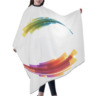 Personality  Abstract Background Hair Cutting Cape