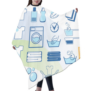 Personality  Laundry Hair Cutting Cape