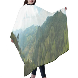 Personality  Green Mountains Panoramic View At Monteverde Hair Cutting Cape
