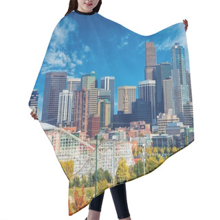 Personality  Sunny Day In Denver Colorado Hair Cutting Cape