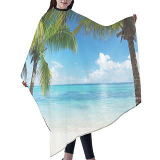 Personality  Palms And Sea Hair Cutting Cape
