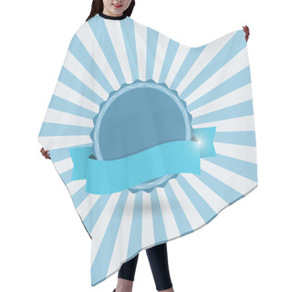 Personality  Vector With Place For Your Text Hair Cutting Cape