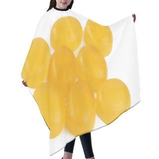 Personality  Yellow Cough Drops Hair Cutting Cape