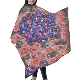 Personality  Colony Of Bacteria Hair Cutting Cape