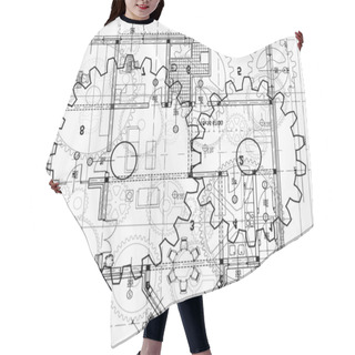 Personality  Technical Plan Hair Cutting Cape