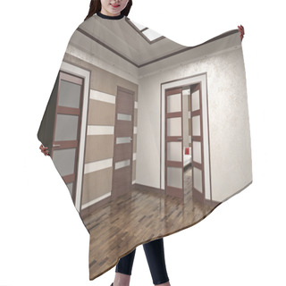 Personality  Hall Interior Hair Cutting Cape