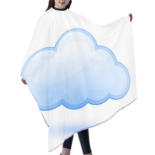 Personality  Cloud Hair Cutting Cape