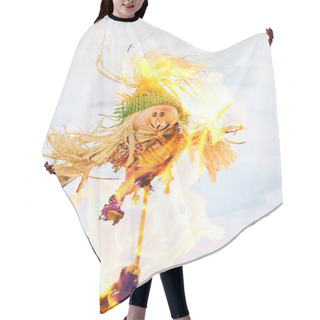 Personality  Scarecrow Hair Cutting Cape