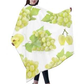 Personality  Collection Of Grapes With Leaves Hair Cutting Cape