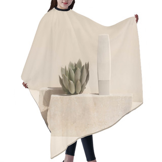 Personality  Minimal Product Display Hair Cutting Cape
