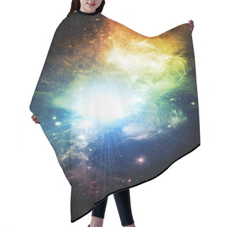 Personality  Stars In The Night Sky Hair Cutting Cape