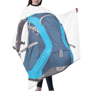 Personality  Blue Backpack Hair Cutting Cape