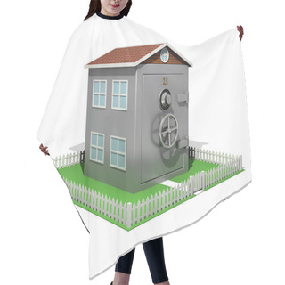 Personality  Suburban Safe House Hair Cutting Cape