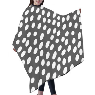 Personality  Abstract Polka Dots Pattern Hair Cutting Cape