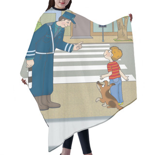Personality  Road Hazard Hair Cutting Cape