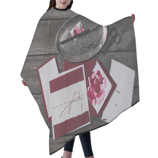 Personality  Invitations Hair Cutting Cape