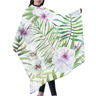 Personality  Tropical Pattern Hair Cutting Cape