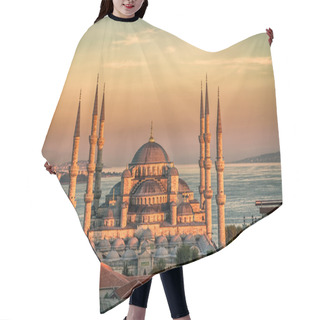 Personality  Blue Mosque In Istanbul - Sunset Hair Cutting Cape