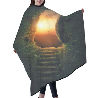 Personality  Stone Rolled Away Hair Cutting Cape