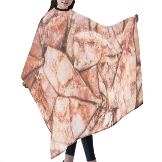 Personality  Frozen Carcass Squid In Brick For Trade And Background Hair Cutting Cape