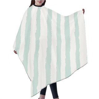 Personality  Grunge Stripes Pattern Hair Cutting Cape