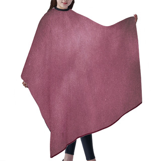 Personality  Red Burgundy Texture Background Hair Cutting Cape